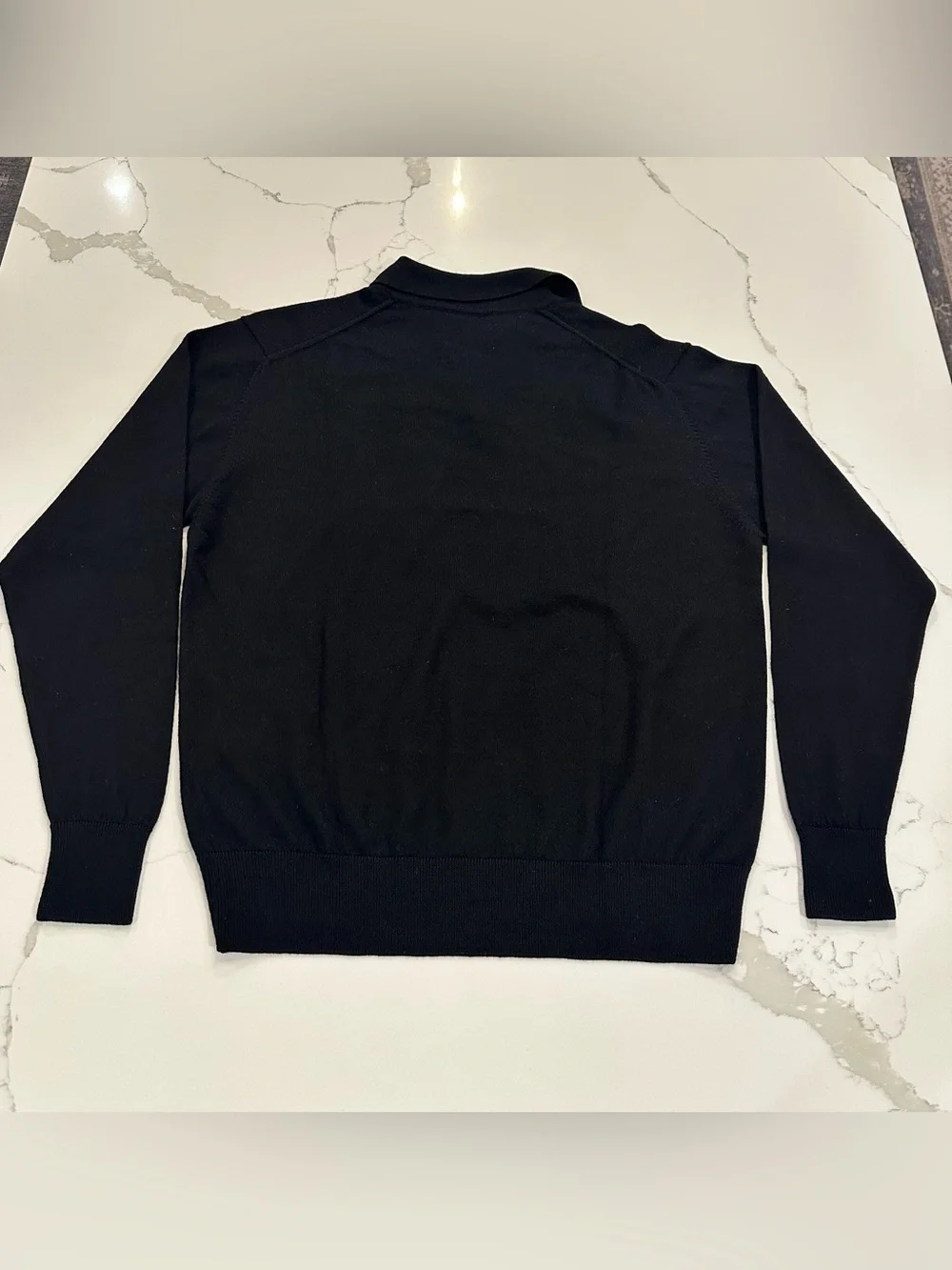 VTG Raffi Linea Uomo Mens Merino Wool Sweater M Collared Quiet Luxury Australia